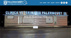 Desktop Screenshot of palermovet.it